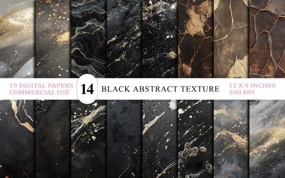 Download Black Abstract Backgrounds Bundle - Backgrounds Collection