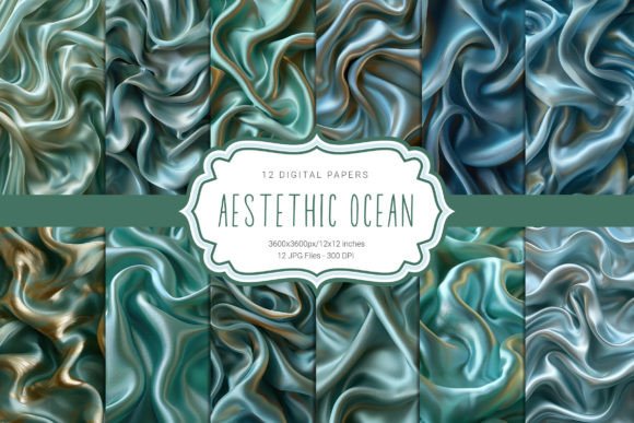 Download Teal Silky Textures - Teal Collection