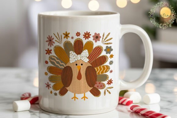 Download Cute Turkey Fall Flowers PNG Clipart - Cute Collection