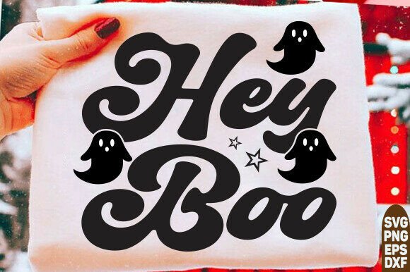 Download Hey Boo SVG, PNG Files, Boo Svg, Cute Ha - Cute Collection