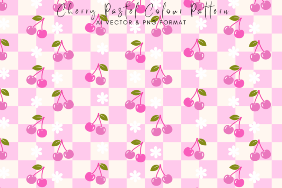 Download Cherry Kids Pattern Collection Seamless - Collection Collection