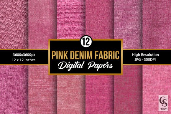 Download Pink Denim Fabric Texture Backgrounds - Backgrounds Collection