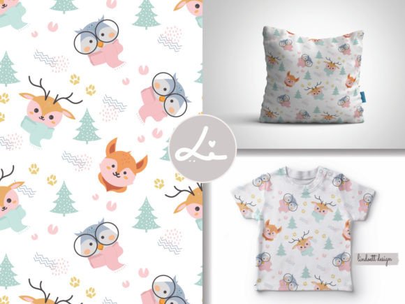 Download Cute Animal Seamless Pattern - Cute Collection