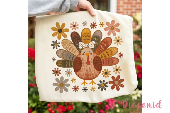 Download Cute Turkey Fall Flowers PNG Clipart - Cute Collection