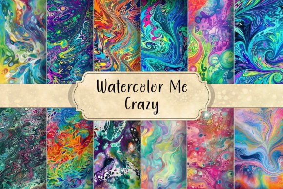 Download Watercolor Me Crazy Abstract Backgrounds - Backgrounds Collection