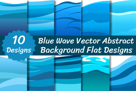 Download Blue Ocean Wave Abstract Backgrounds - Backgrounds Collection